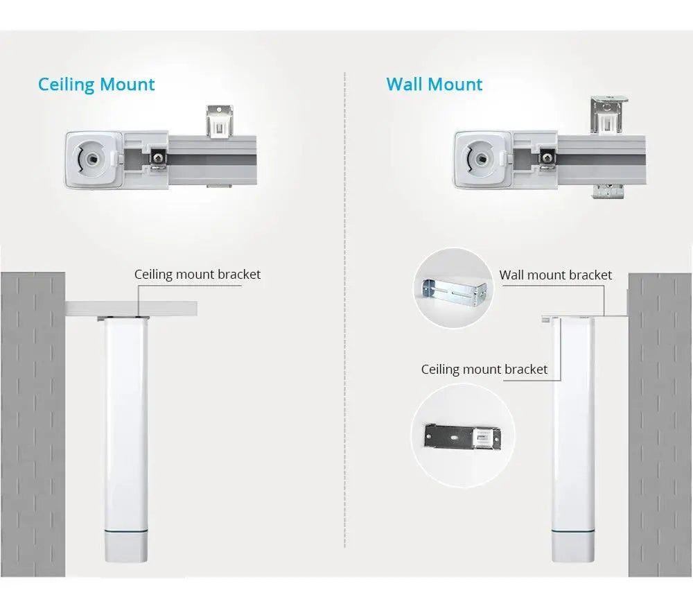 Tuya Wi-Fi Smart Curtain Track Blind Motor - DomoSpace