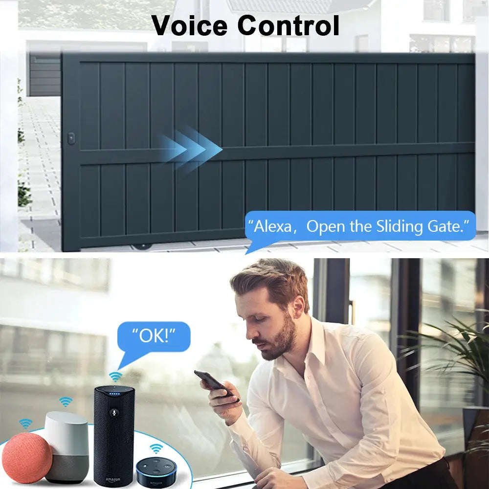 Tuya Smart Garage Gate Controller - DomoSpace