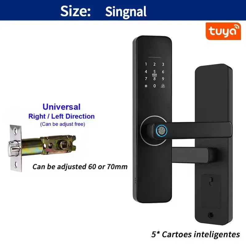 Tuya WiFi Smart Fingerprint Door Lock - DomoSpace