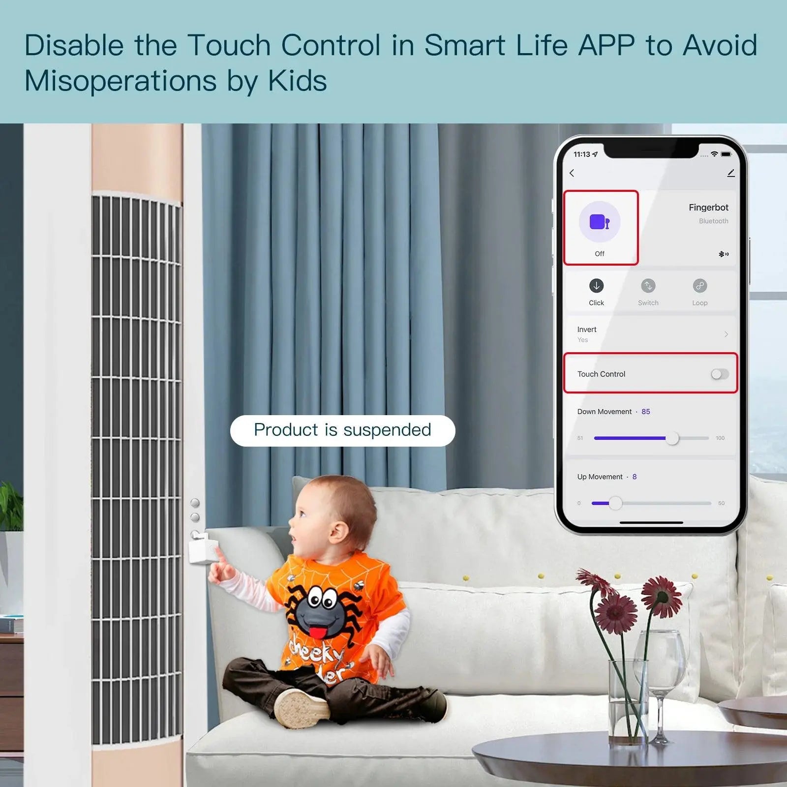 Tuya Zigbee Smart Finger bot Plus Switch Button Pusher Touch Arms Bluetooth Finger Robot Work with Alexa Google Alice Smart Life - DomoSpace