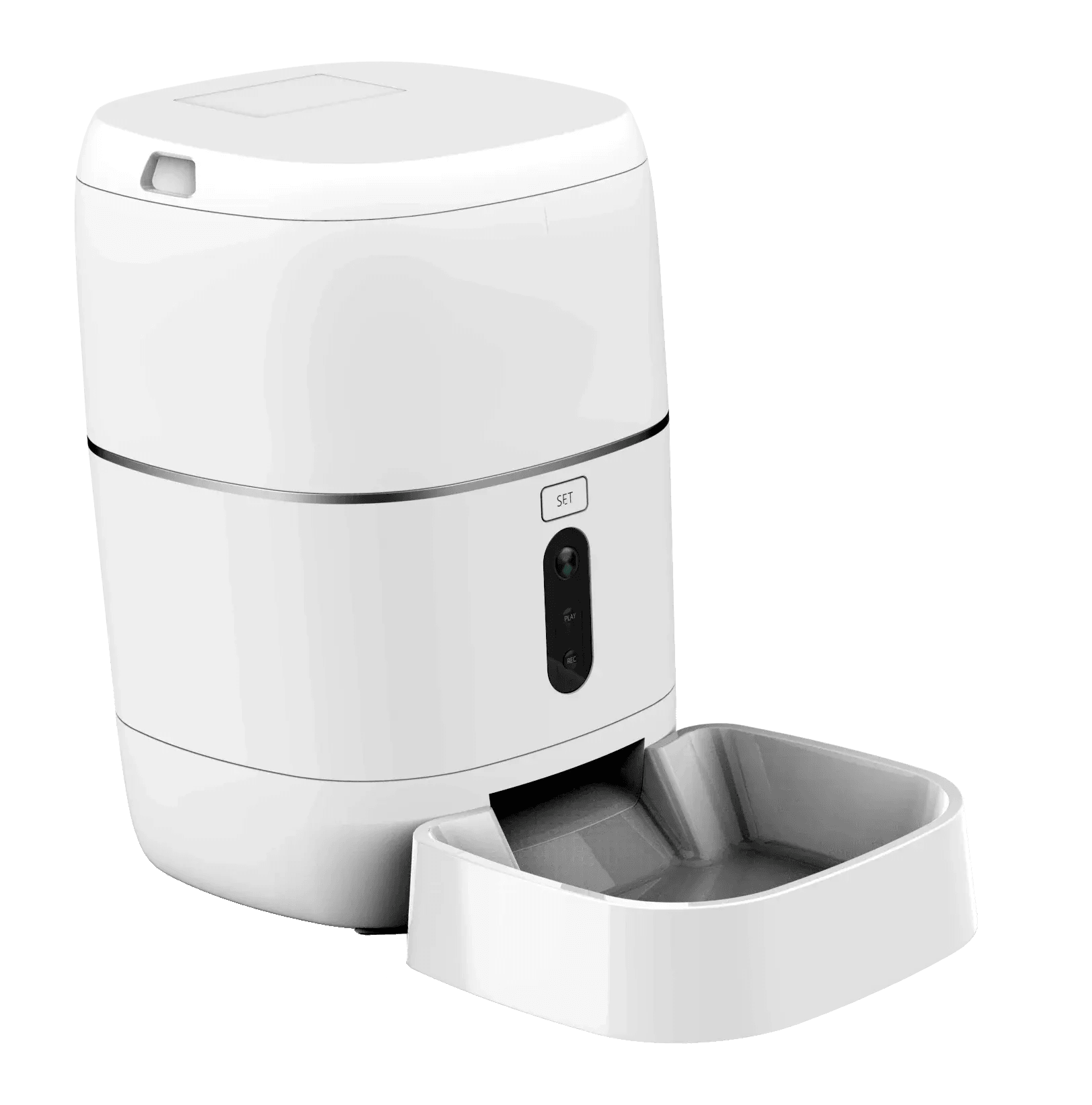 Tuya smart automatic pet feeder wifi video version pet feeder automatic cycle Tuya feeder - DomoSpace