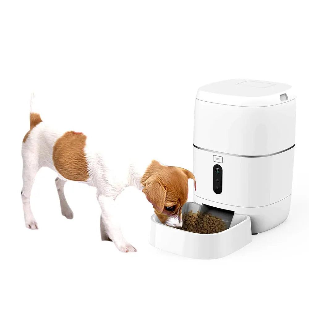 Tuya smart automatic pet feeder wifi video version pet feeder automatic cycle Tuya feeder - DomoSpace