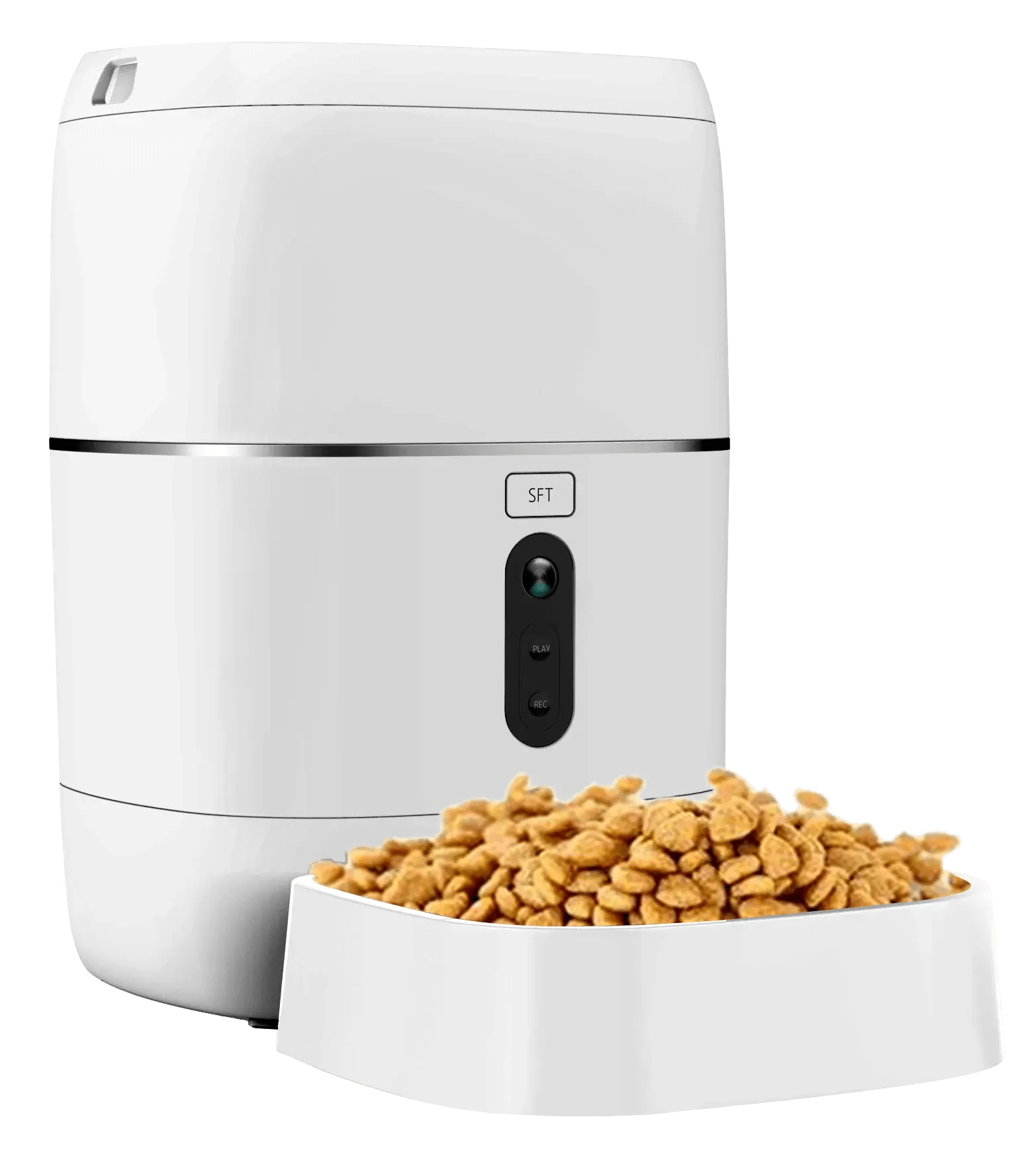 Tuya smart automatic pet feeder wifi video version pet feeder automatic cycle Tuya feeder - DomoSpace