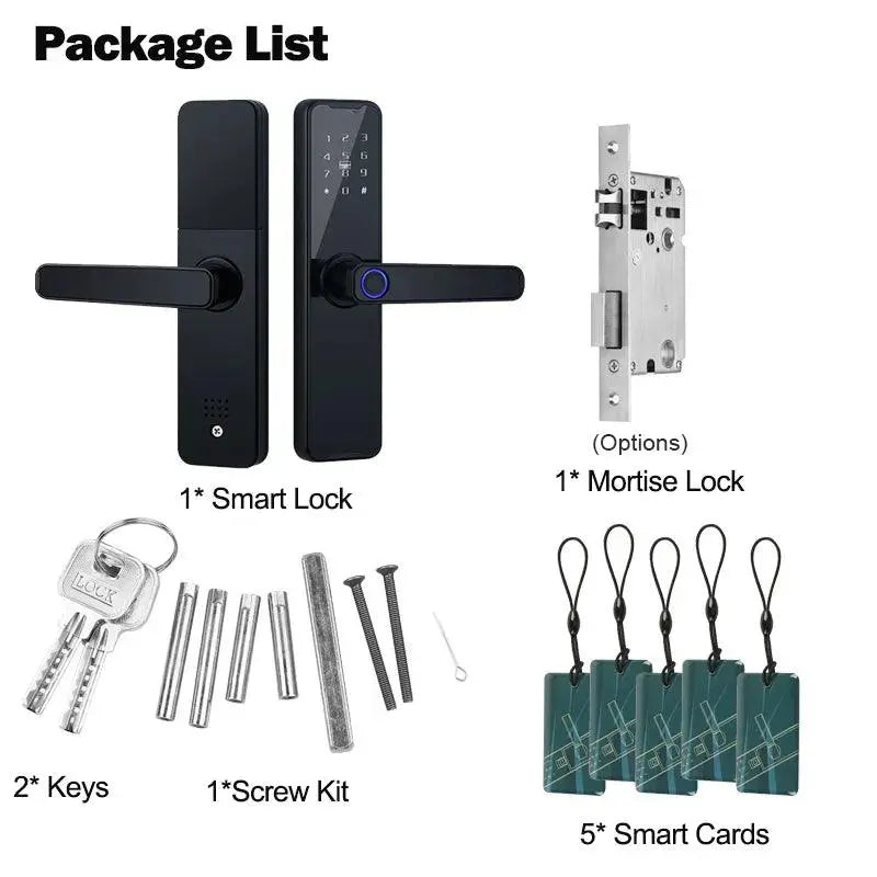 Unlocking Keyless K7 Pro Electronic Door Lock - DomoSpace