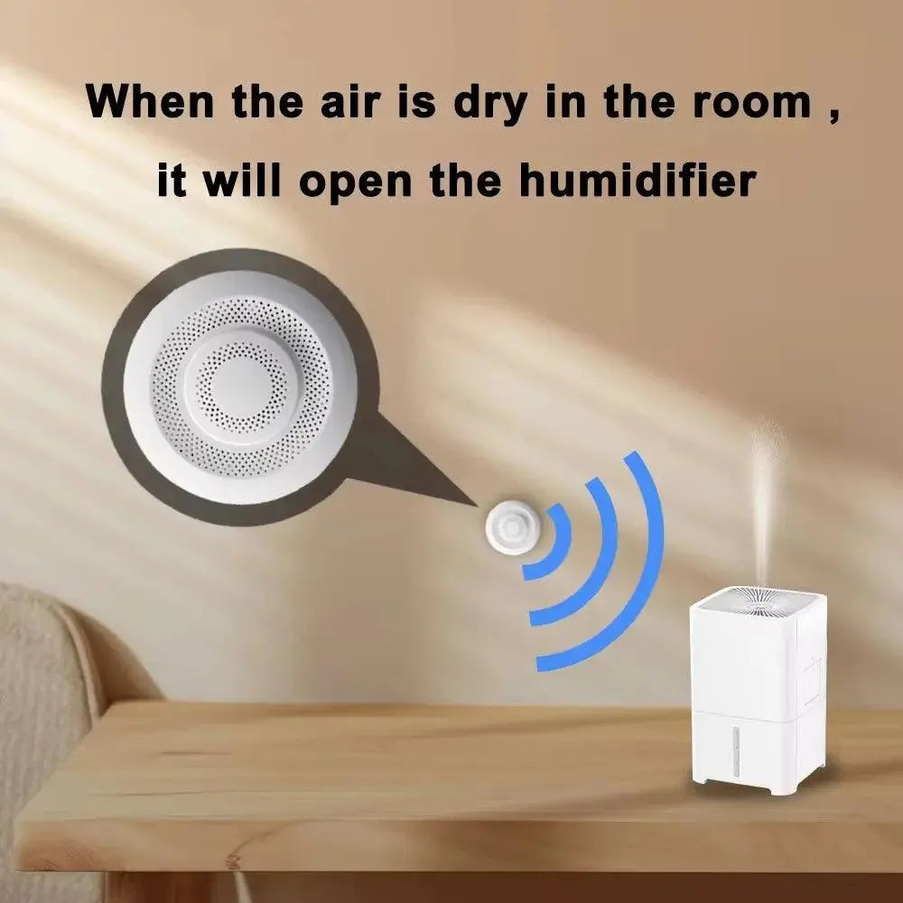 WIFI Airbox CO2 Formaldehyde VOC Detector, air quality sensor - DomoSpace