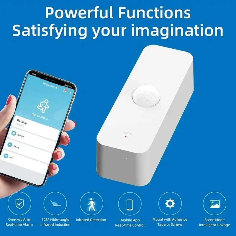 Wi-Fi ZigBee PIR Motion Sensor For Home - DomoSpace