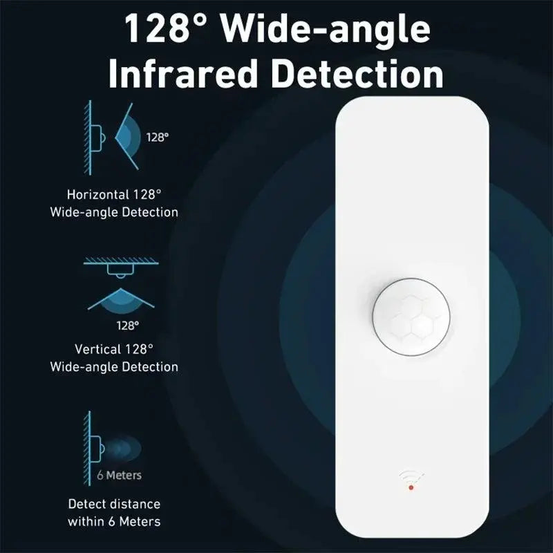 Wi-Fi ZigBee PIR Motion Sensor For Home - DomoSpace