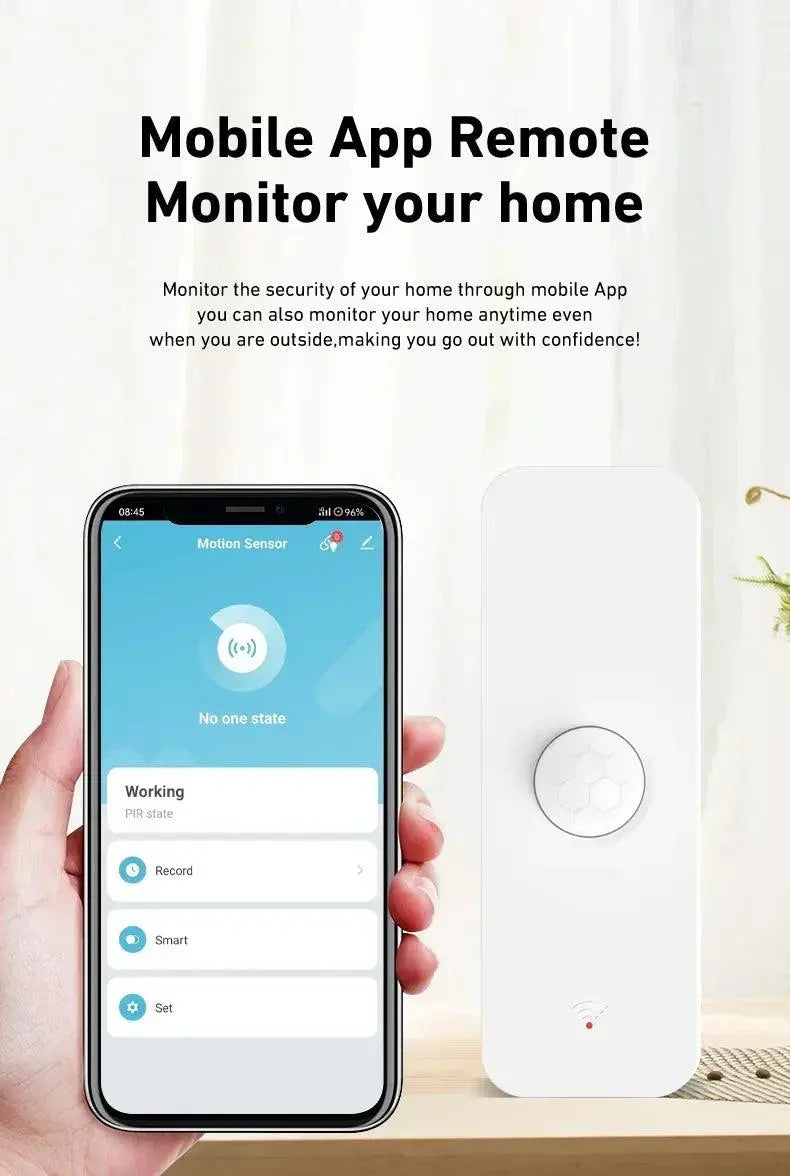 Wi-Fi ZigBee PIR Motion Sensor For Home - DomoSpace