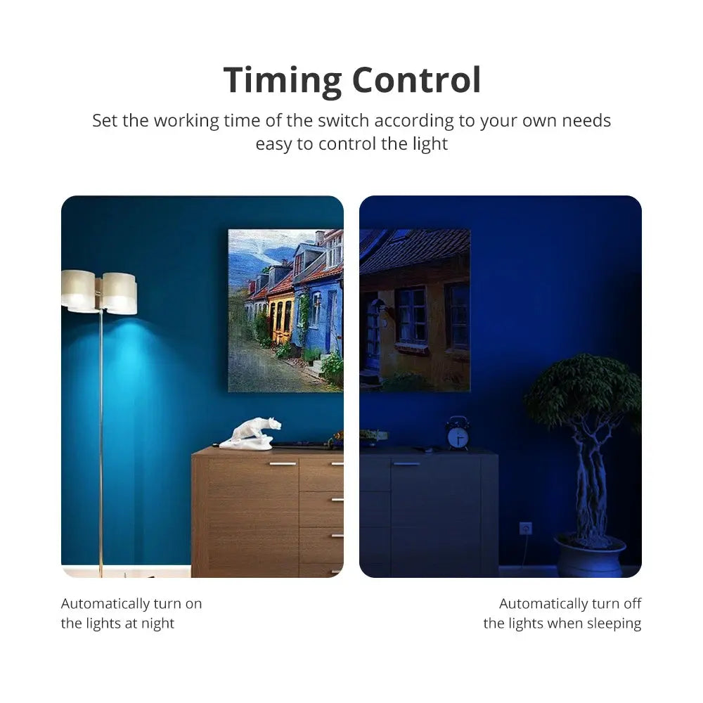 Zemismart Zigbee Smart Wall Light Switch 1 2 3 4 Gangs Black Interruptor With Neutral Alexa Google Home Tuya Smartthings - DomoSpace