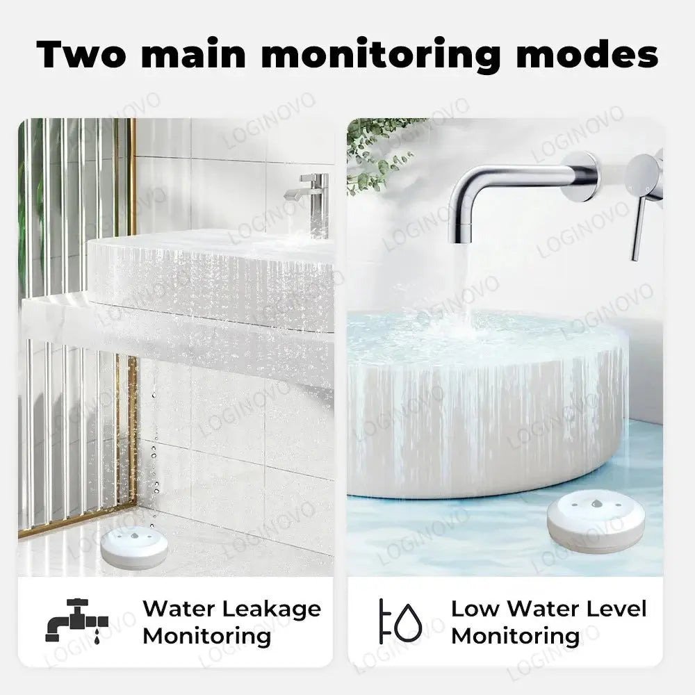 Zigbee Water Leak Sensor Tuya Smart Life Flood Leakage Immersion Sensor App Remote Monitoring Detector Work With Zigbee Gateway - DomoSpace